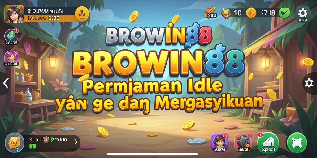 Tampilan gameplay seru dari BROWIN88 yang menarik dan interaktif.
