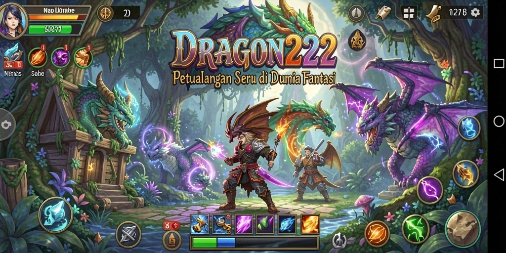 Tampilan gameplay seru dari <strong>DRAGON222</strong> di dunia petualangan yang menakjubkan.