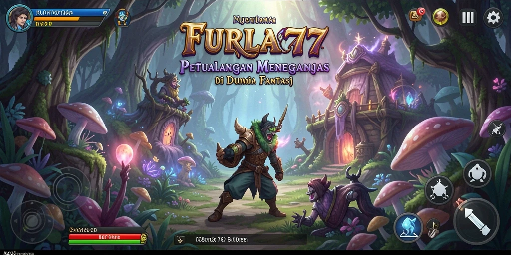 Gameplay seru dan grafis indah dari FURLA77.