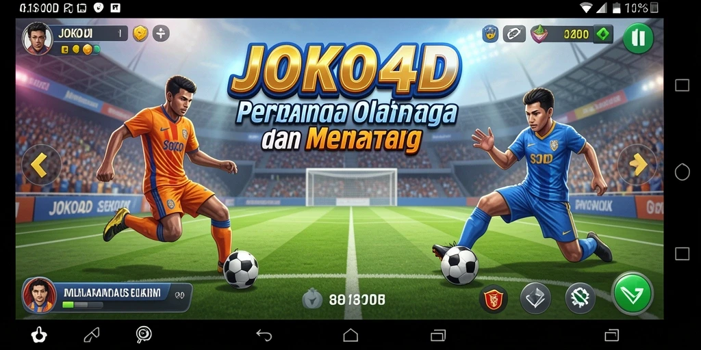 Tangkap momen seru dari gameplay JOKO4D yang penuh aksi olahraga.
