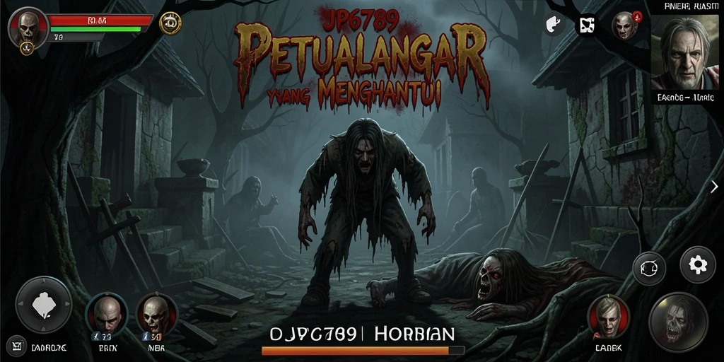 Gameplay menegangkan dari JP6789 yang penuh kengerian.