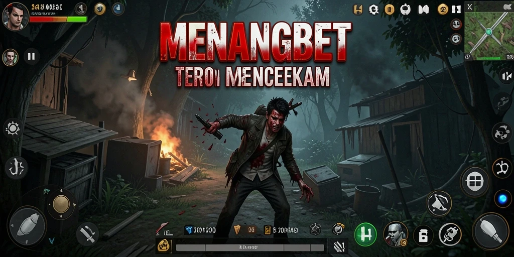 Tangkapan layar yang menunjukkan ketegangan gameplay <strong>MENANGBET</strong> yang mencekam.