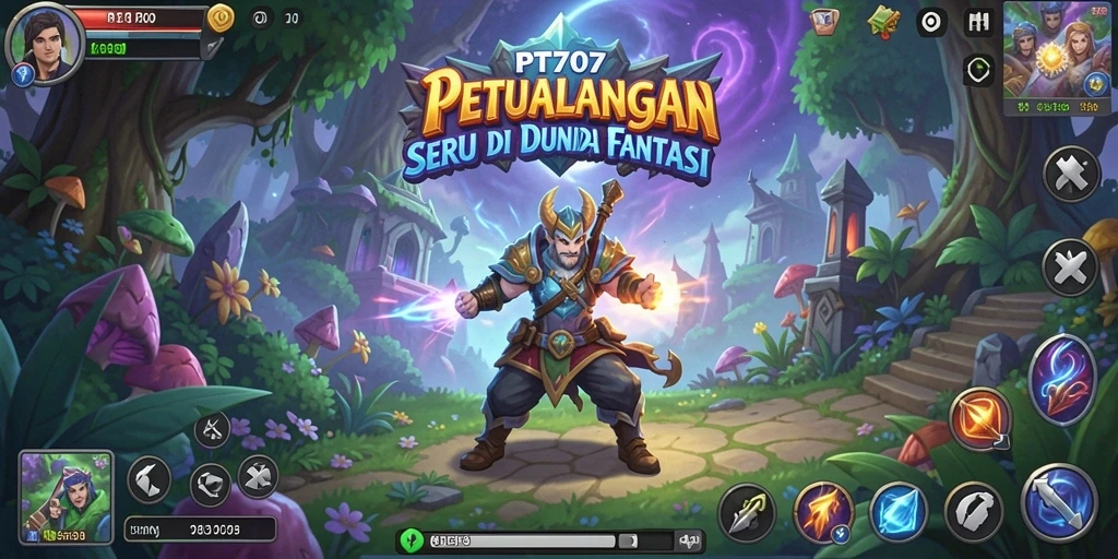 Tampilan mengesankan dari gameplay PT707 yang penuh petualangan.