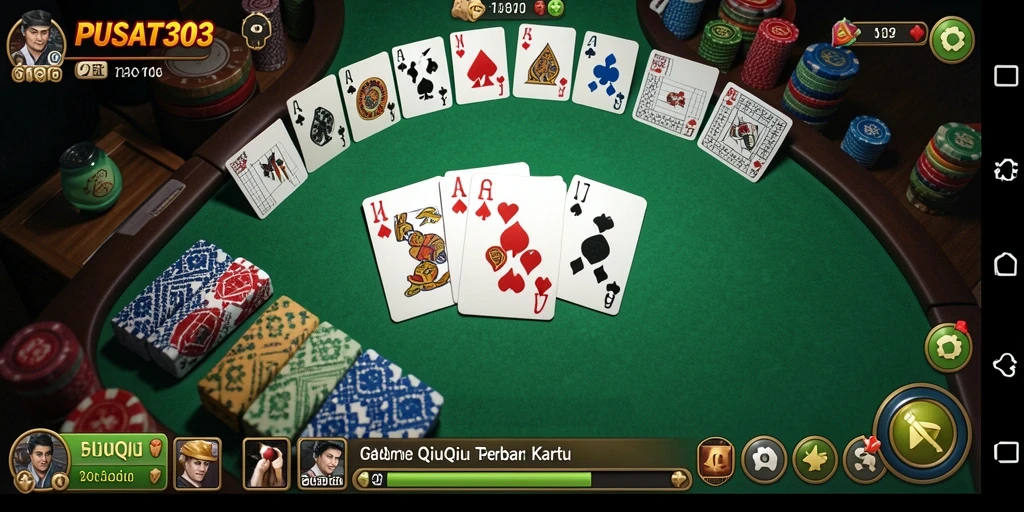 Tampilan gameplay yang mendebarkan dari PUSAT303.