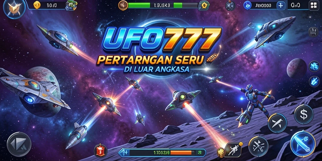 Tampilan gameplay UFO777 yang seru dan mendebarkan.